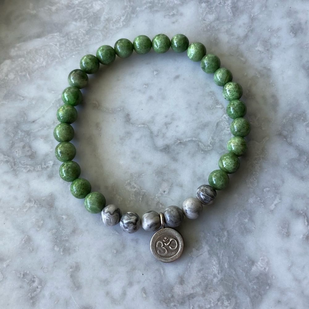 Diopside Stretch Bracelet